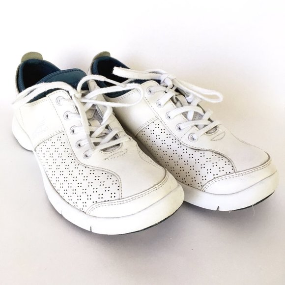 dansko white tennis shoes
